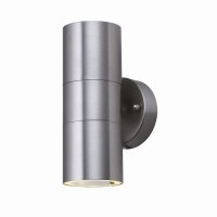 Searchlight Metro LED Outdoor Wall Light Stainless Steel