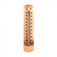 Garden Thermometer - Copper Plated