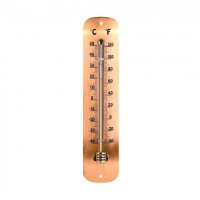 Garden Thermometer - Copper Plated