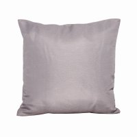 Grey Plain Scatter Cushion - Pack of 2