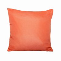 Orange Plain Scatter Cushion - Pack of 2