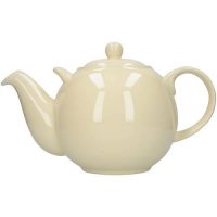 London Pottery Globe Teapot 10 Cup - Ivory