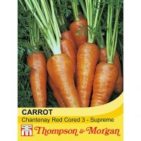 Thompson & Morgan Carrot Chantenay Red Cored 3 - Supreme