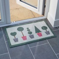 Outside In Ritzy Rug 45 x 75cm - Topiary