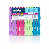 Minky Brite Pegs Pack 36