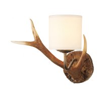 David Hunt Antler Wall Light Small with Shade