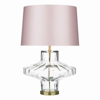 David Hunt Vienna Table Lamp Clear Glass (Base Only)