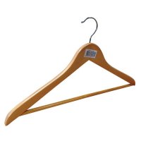 Orwell Wooden Wishbone Hanger with Trouser Bar