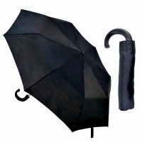 Drizzles Manual Supermini Black Umbrella