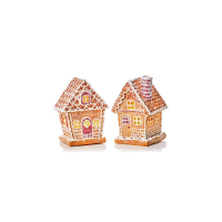 Premier Decorations Lit Gingerbread House - Assorted