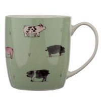 Puckator Porcelain Mug - Willow Farm Pigs