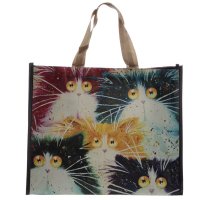 Puckator Reusable Shopping Bag - Kim Haskins Cats