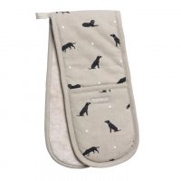 Sophie Allport 100% Cotton Double Oven Glove - Labrador