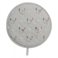 Sophie Allport Circular Hob Cover - Chicken