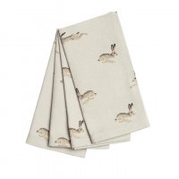 Sophie Allport Napkins (Set of 4) - Hare