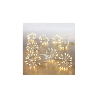 Premier Decorations 200 Multi-Action Ultra Brights Starburst String Lights - Warm White