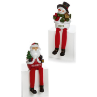 Premier Decorations 20cm x 7cm Xmas Character with Dangly Legs