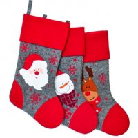 Premier Decorations 45cm Stocking - Assorted