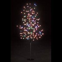 SnowTime Multi-Function Globe Tree With Multi-coloured LEDs - 150cm