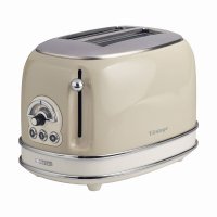 Ariete Vintage 2 Slice Toaster - Cream