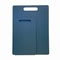 Fusion Twist 2 Pack Small & Large Chopping Board Set - Blue