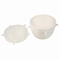 &Again Silicone Bowl & Food Covers (Pack of 5)