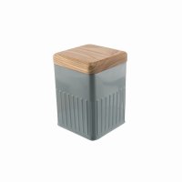 The Bakehouse & Co Medium Square Storage Canister - Grey
