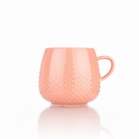 Siip Fundamental Round Embossed Mug - Pink