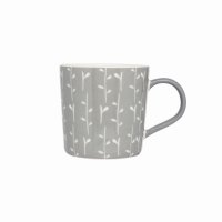 Siip Ekko Floral Stems Mug Grey