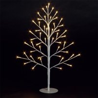 SnowTime Angel Tree with 51 Warm White LED 60cm
