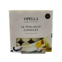 Opella Candle Vanilla Tea Lights - 16PK