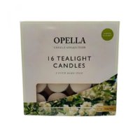 Opella Candles Jasmine Tea Lights -16PK