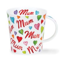 Dunoon Cairngorm Shape Fine Bone China Mug - Mum