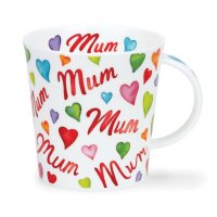 Dunoon Cairngorm Shape Fine Bone China Mug - Mum