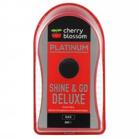 Cherry Blossom Shine & Go Deluxe Shoe Polish Sponge 6ml - Black