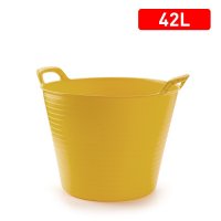 Plasticforte Ecotub 42L - Yellow