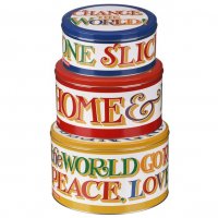 Elite Emma Bridgewater - Brighter World Set 3 Round Cake Tins