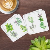 Lesser and Pavey Herb Garden Coasters