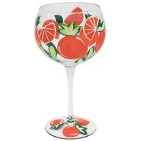 Lesser and Pavey Oranges Gin Glass