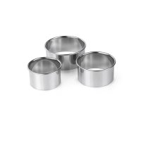 Tala Pastry Cutters Plain - Set of 3
