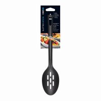 Chef Aid Black Nylon Slotted Spoon