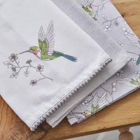 Cooksmart Hummingbirds Tea Towels - Set of 3