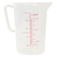 Zodiac Sunnex Polypropylene Measurng Jug - 1lt Clear