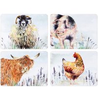 Foxwood Country Life Set of 4 Placemats