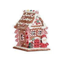 Three Kings Gingerbread Santa CandyCane Cottage