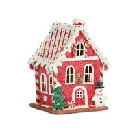 Smart Garden Gingerbread Frosty CandyCabin