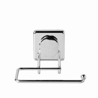 Sabichi Suction & Screw Fix Chrome Loo Roll Holder