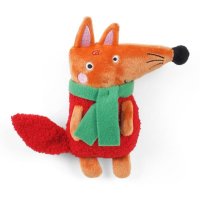 Zoon Plush Dog Toy - Red Fox