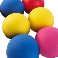 Zoon Throw & Fetch Dog Toys - Pooch Rubber Ball (Assorted)