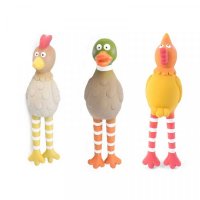 Zoon Latex Dog Toy - Squawker (Assorted)